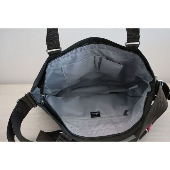 Kipling KIB6E6-3DU Women's Large Field Green Adara Crossbody Tote Bag - Picture 3 of 12